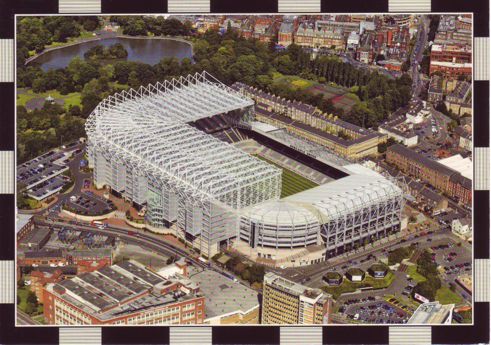 The World in Postcards Sabine's Blog St. James Park, Newcastle upon