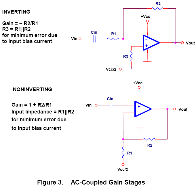 Single-Supply Op-Amp Circuit Collection | circuits4you.com