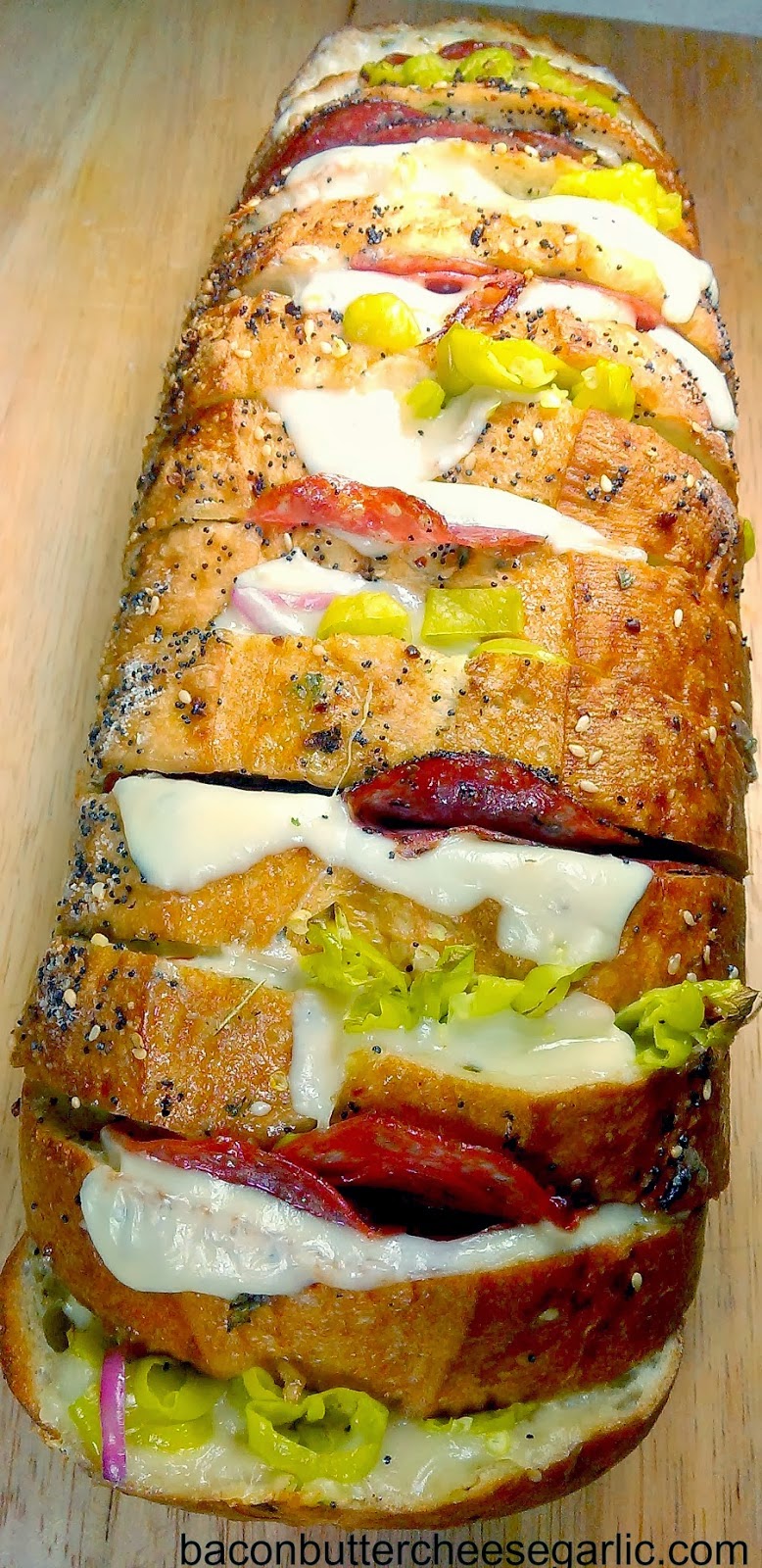 Italian Deli Crazy Bread BestFoodRecipes