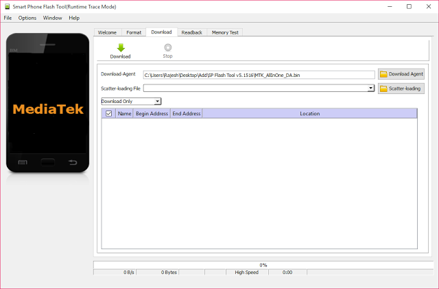 How to use Smart Phone Flash Tools to flash mtk device