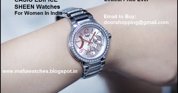 casio sheen watches price list