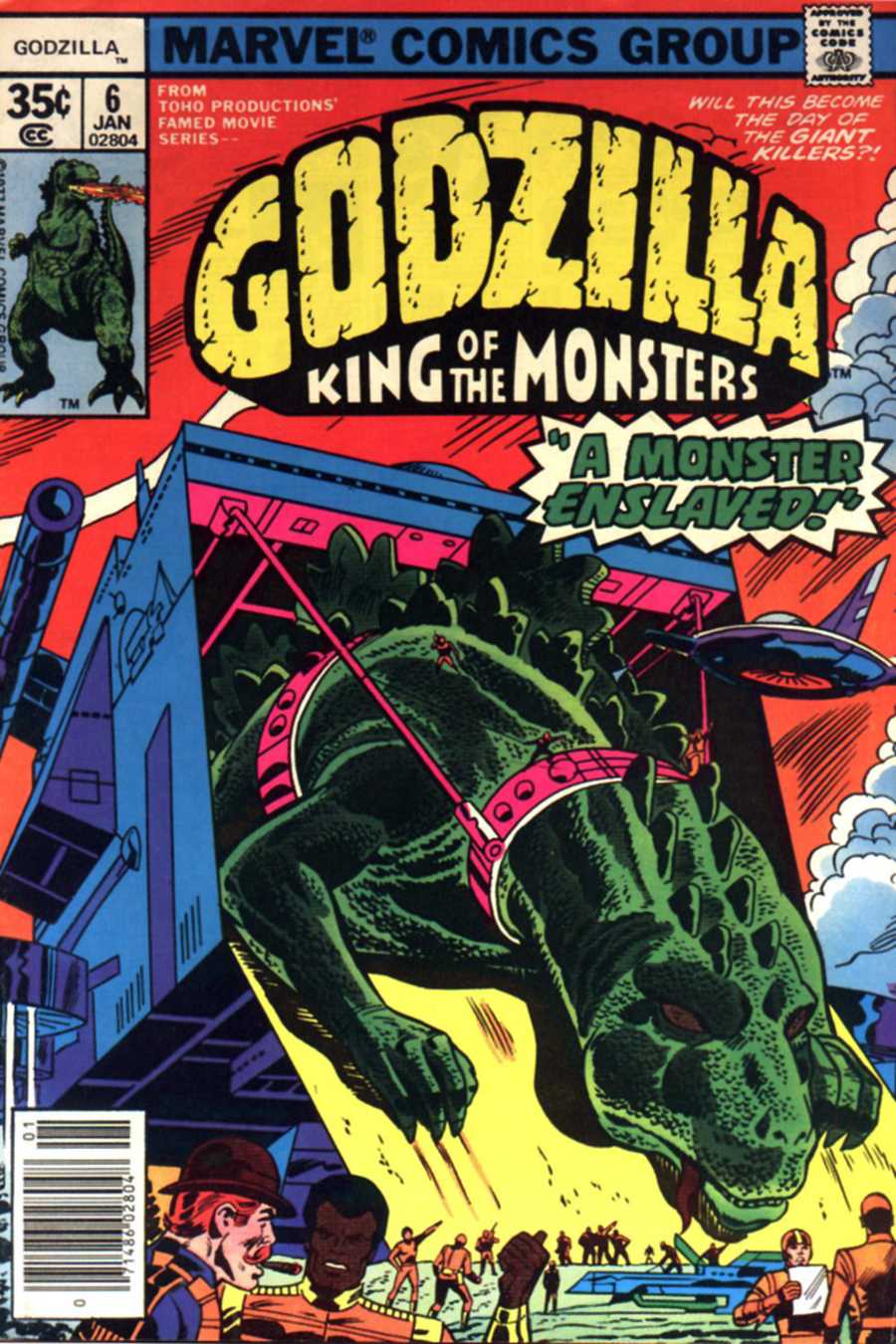 Godzilla (1977) Issue #6 #6 - English 1