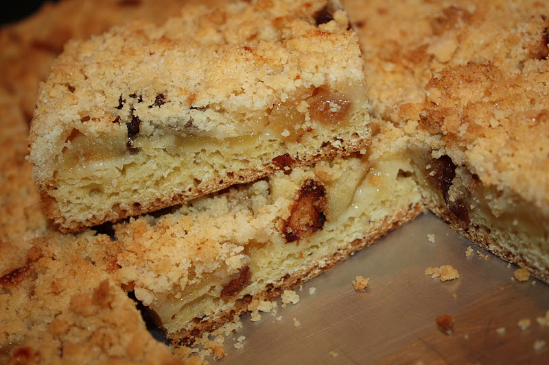 dies´und das und süsse Sachen...: Apfelkuchen mit Zimtstreusel