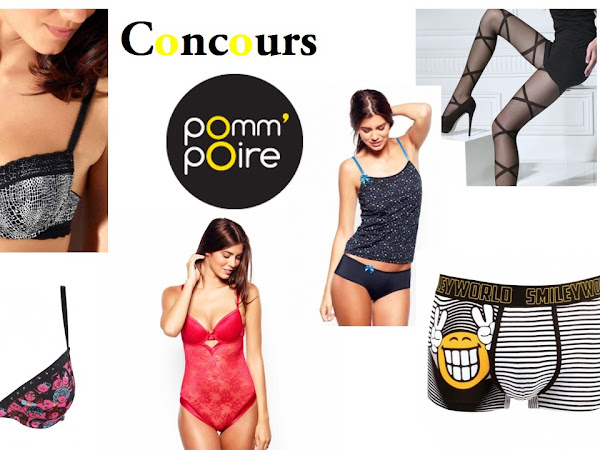 Concours Pomm'Poire  : un bon d'achat de 40€ à gagner.