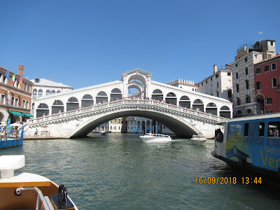 Italien Venedig Rialtobrücke