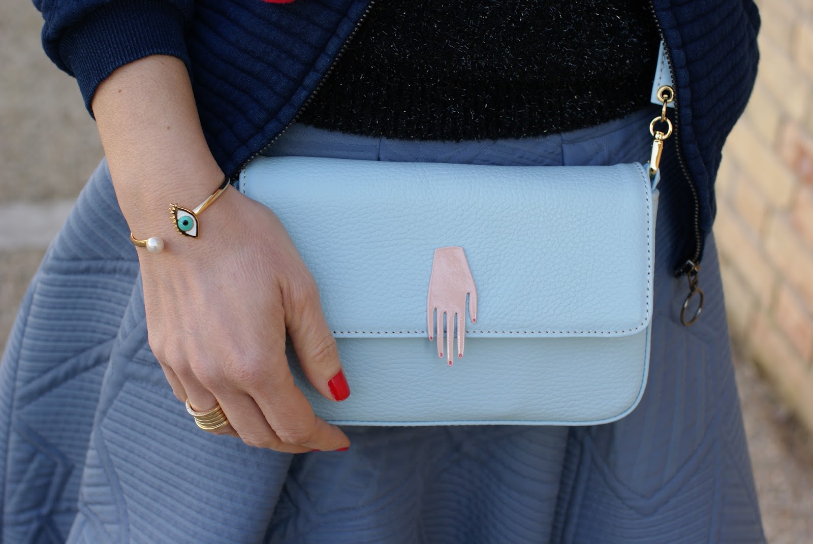 Lazzari bag for Jordan Grace Owens on Fashion and Cookies fashion blog, fashion blogger style