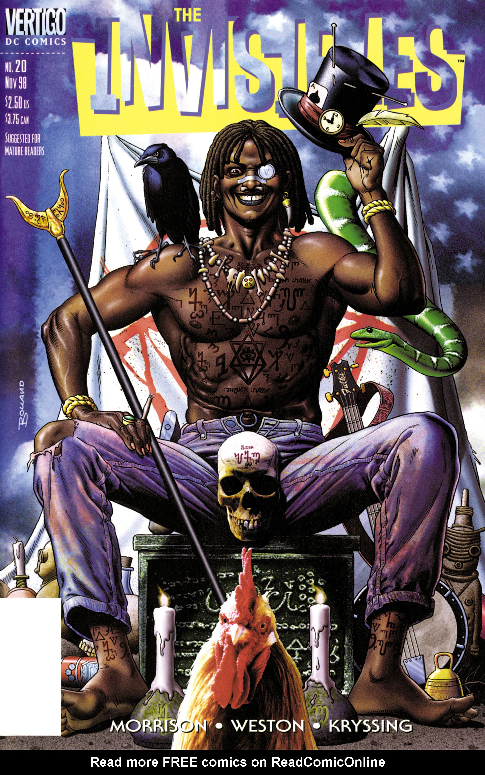 Read online The Invisibles (1997) comic -  Issue #20 - 1