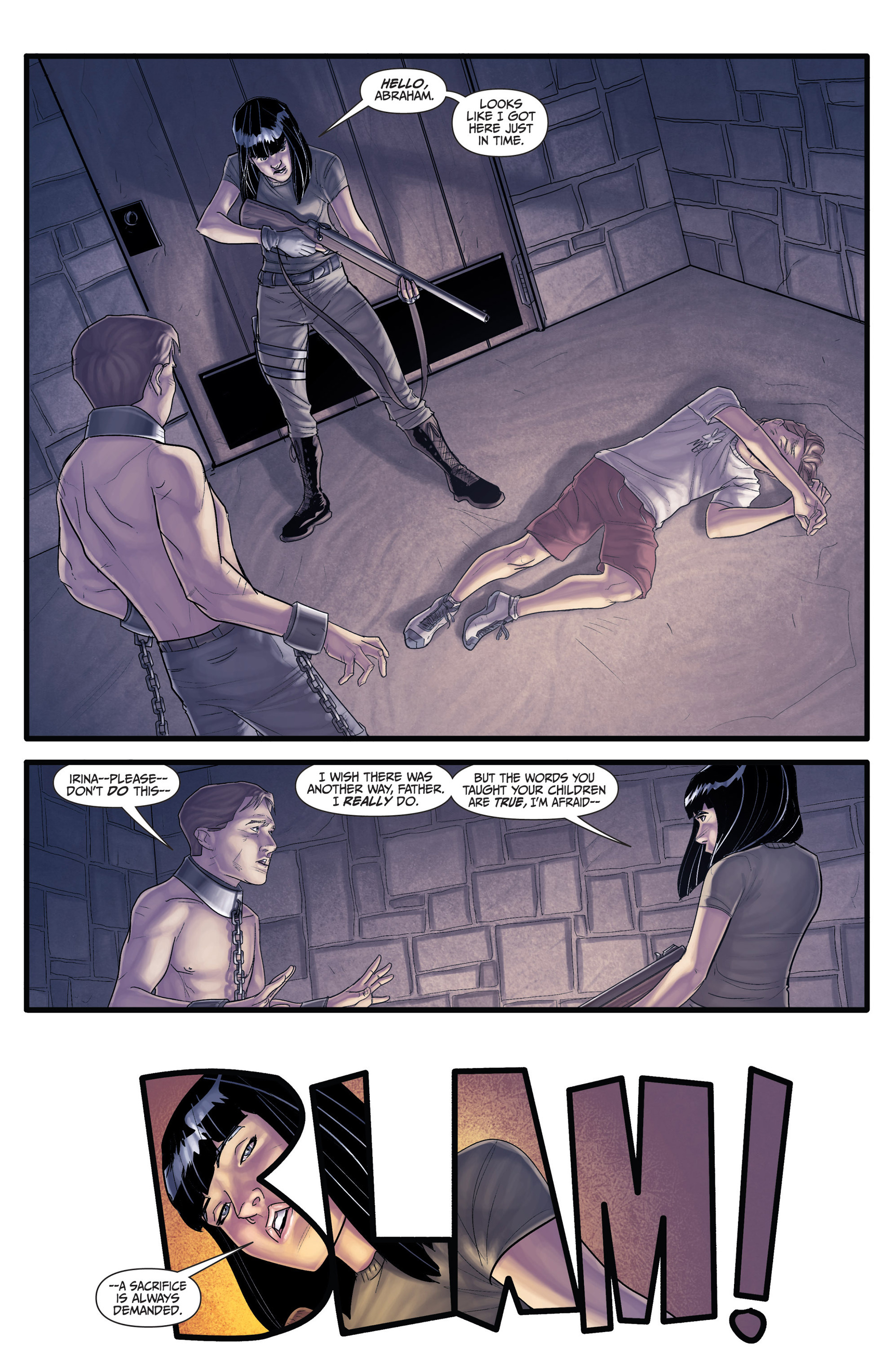 Read online Morning Glories comic -  Issue #25 - 48