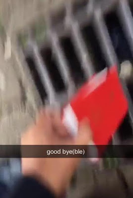 9 Muslim girl throws Bible down drain in Snapchat video and gets away with warning from school (photos)