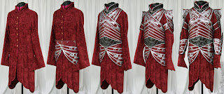 Lord Elrond armor costume panel handmade by Ruby Bayan.
