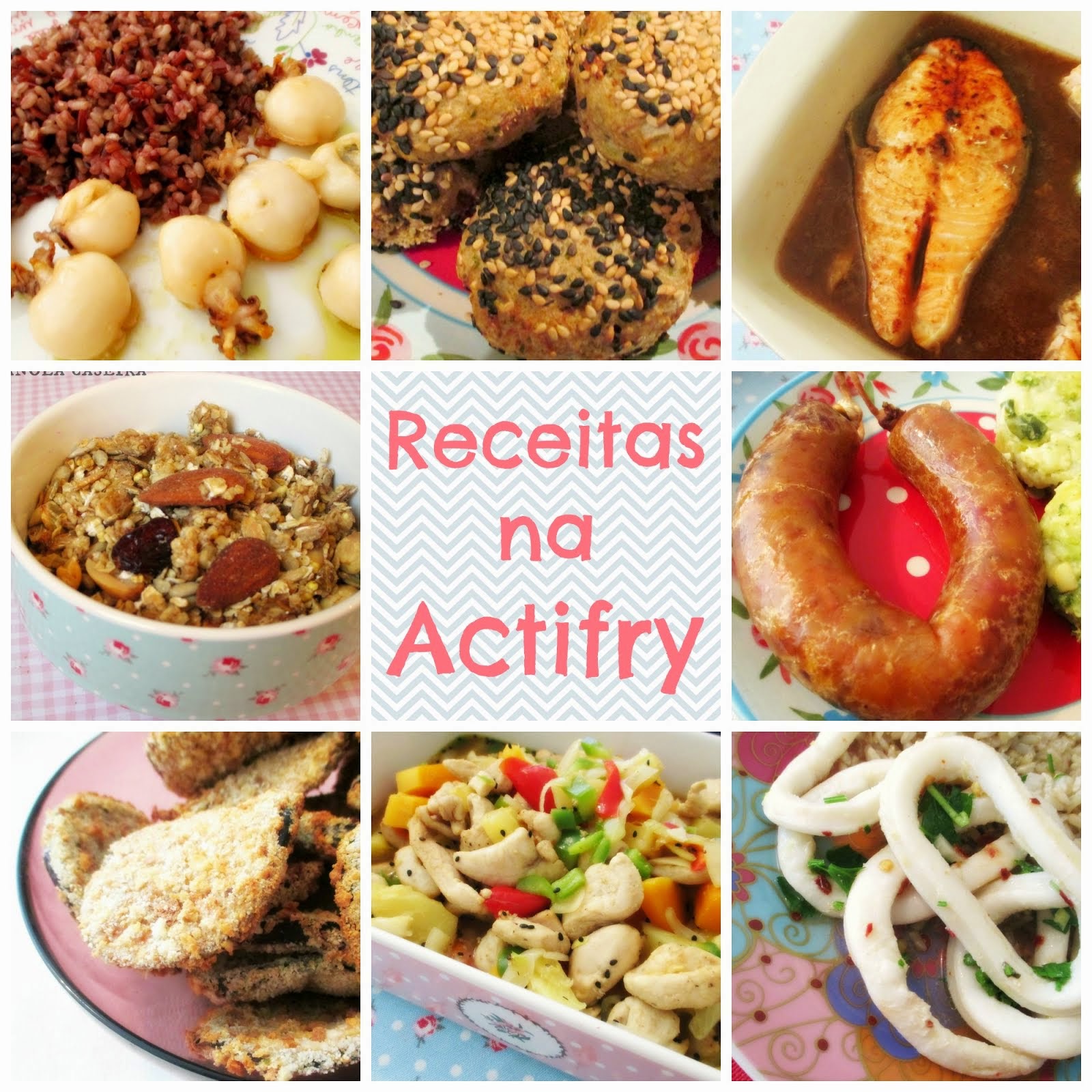 Receitas na Actifry