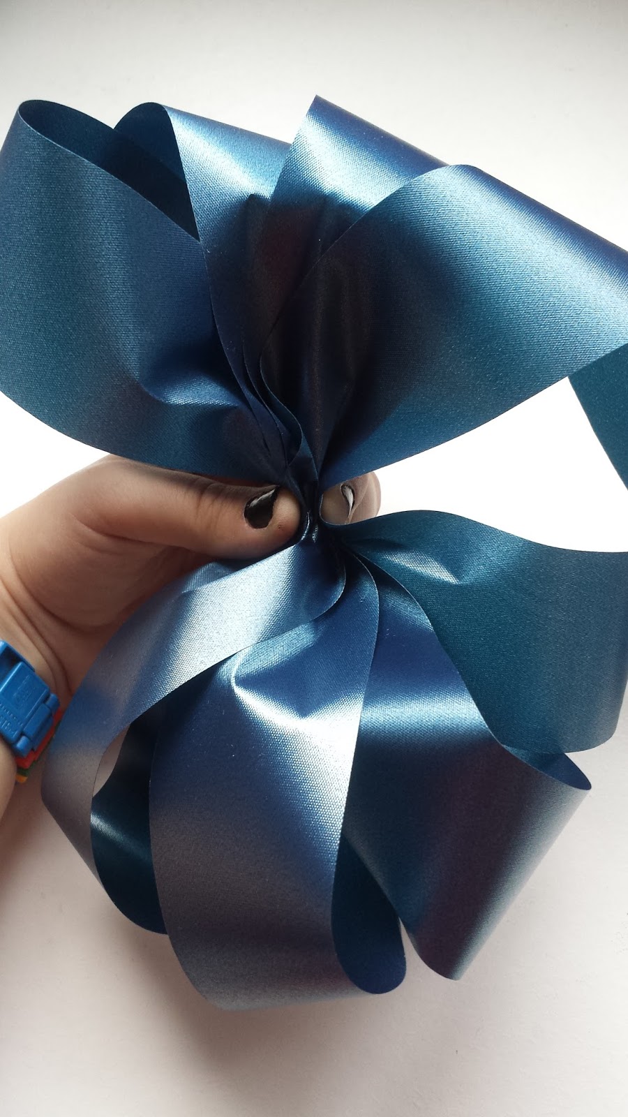 My floristry and gardening blog How to make a florist poly ribbon bow