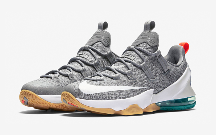 lebron 13 low grey