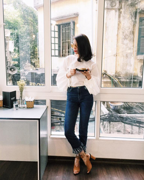 Mỹ nhân Việt khoe chân thon - Ảnh 12 My nhan Viet khoe chan thon - Anh 12