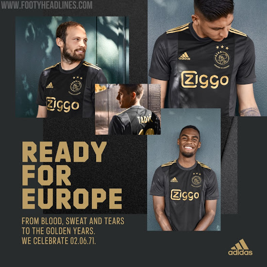 Ajax Champions League 2021 Ajax 20 21 Champions League Kit Released 50th Anniversary Of European Cup Win Footy Headlines