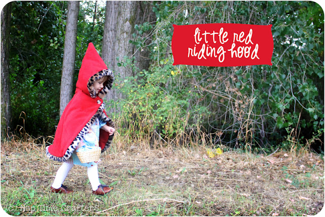 DIY Little Red Riding Hood Costume | Free Family Costume Tutorials