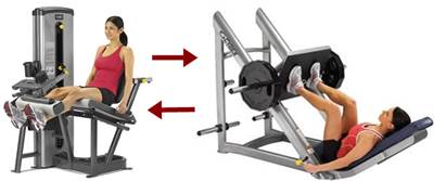 Ejercicios prensa para gluteos