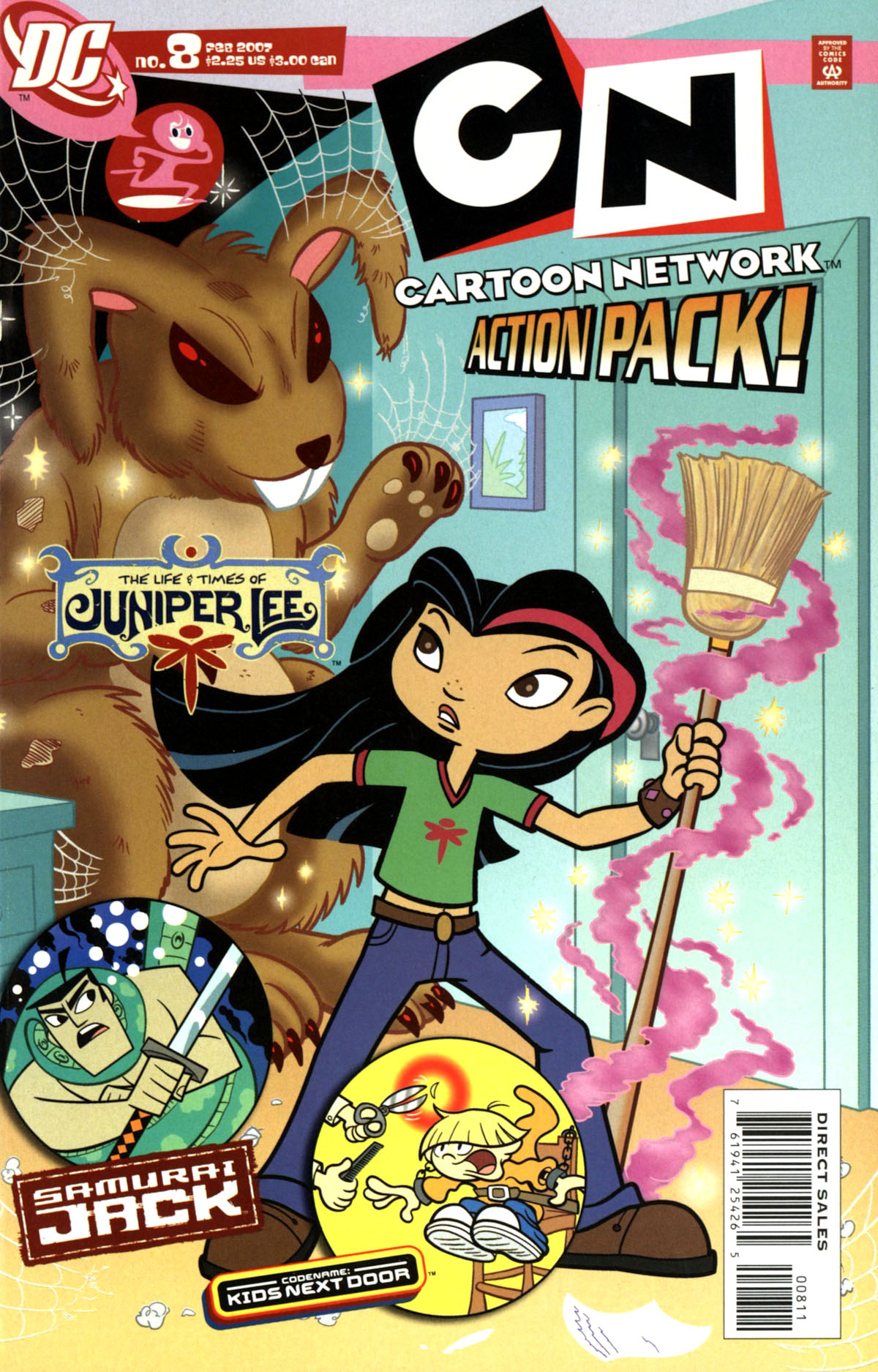 Read online Cartoon Network Action Pack comic -  Issue #8 - 1