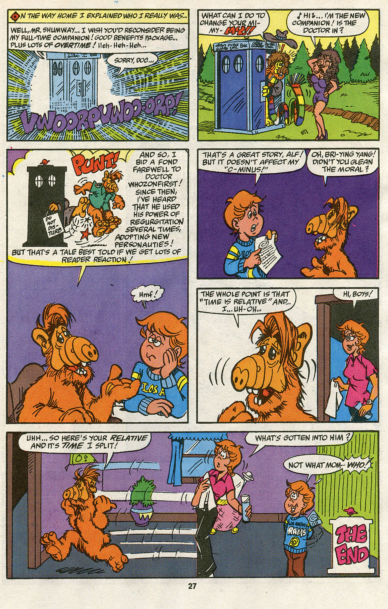 Read online ALF comic -  Issue #38 - 29