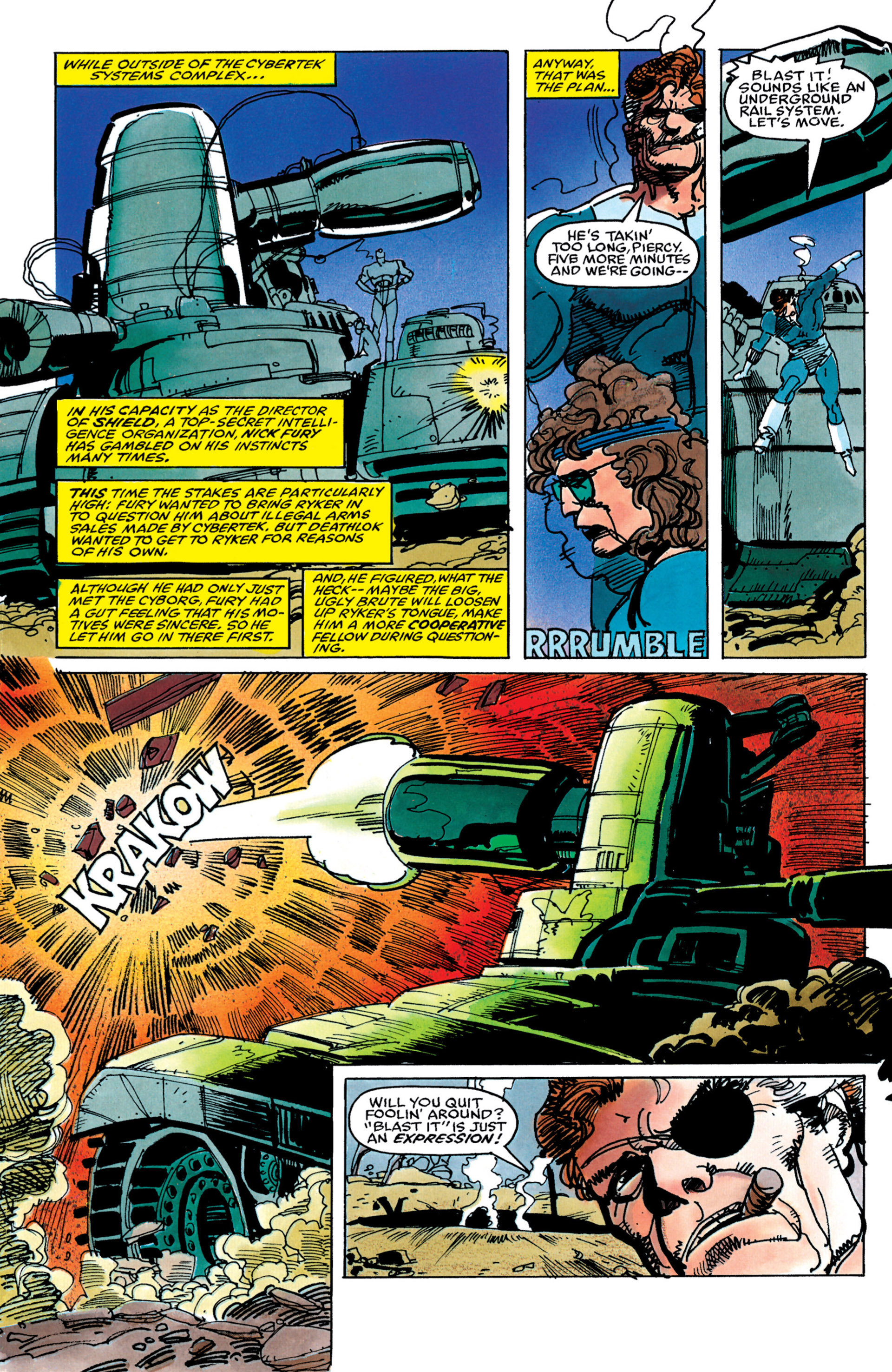 Read online Deathlok (1990) comic -  Issue #4 - 6