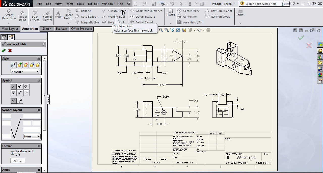 2D vẽ, SolidWorks, xuất bản: Thật dễ dàng để hiểu rõ về các chi tiết của sản phẩm bằng cách sử dụng SolidWorks để vẽ các bản vẽ 2D. Với khả năng xuất bản, SolidWorks cho phép bạn chia sẻ các tài liệu này dễ dàng và đảm bảo rằng tất cả các bên đã nhận được thông tin chính xác. Xem hình ảnh liên quan để hiểu thêm về cách SolidWorks trợ giúp bạn với xuất bản bản vẽ 2D.