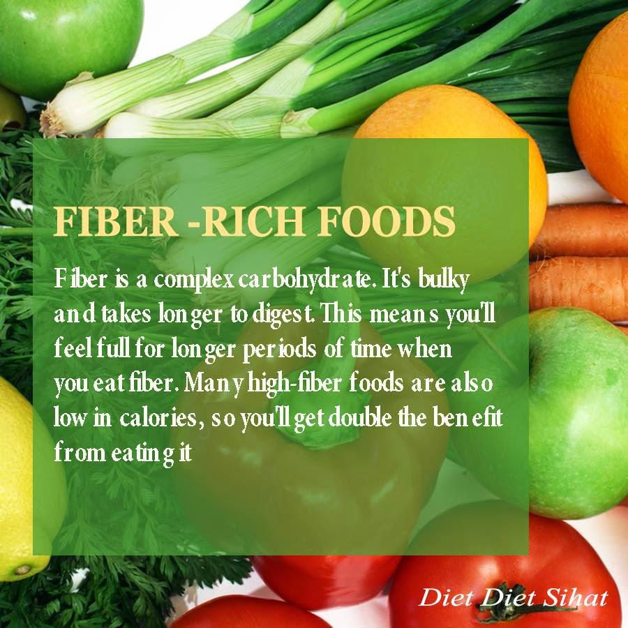 fiber bagi kenyang tips berat badan unggul