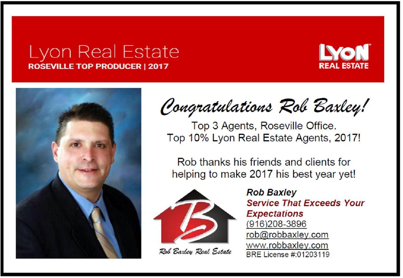 BaxleyDolder Real Estate Team Congratulations Rob!