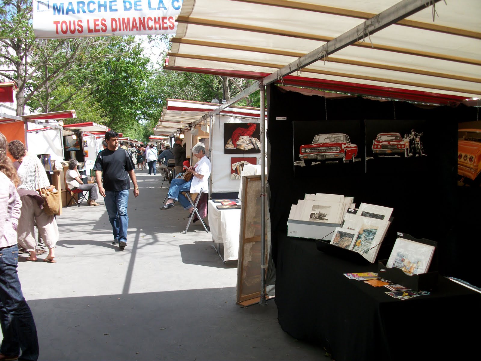c a p t o n: MARCHE DE LA CREATION PARIS-MONTPARNASSE