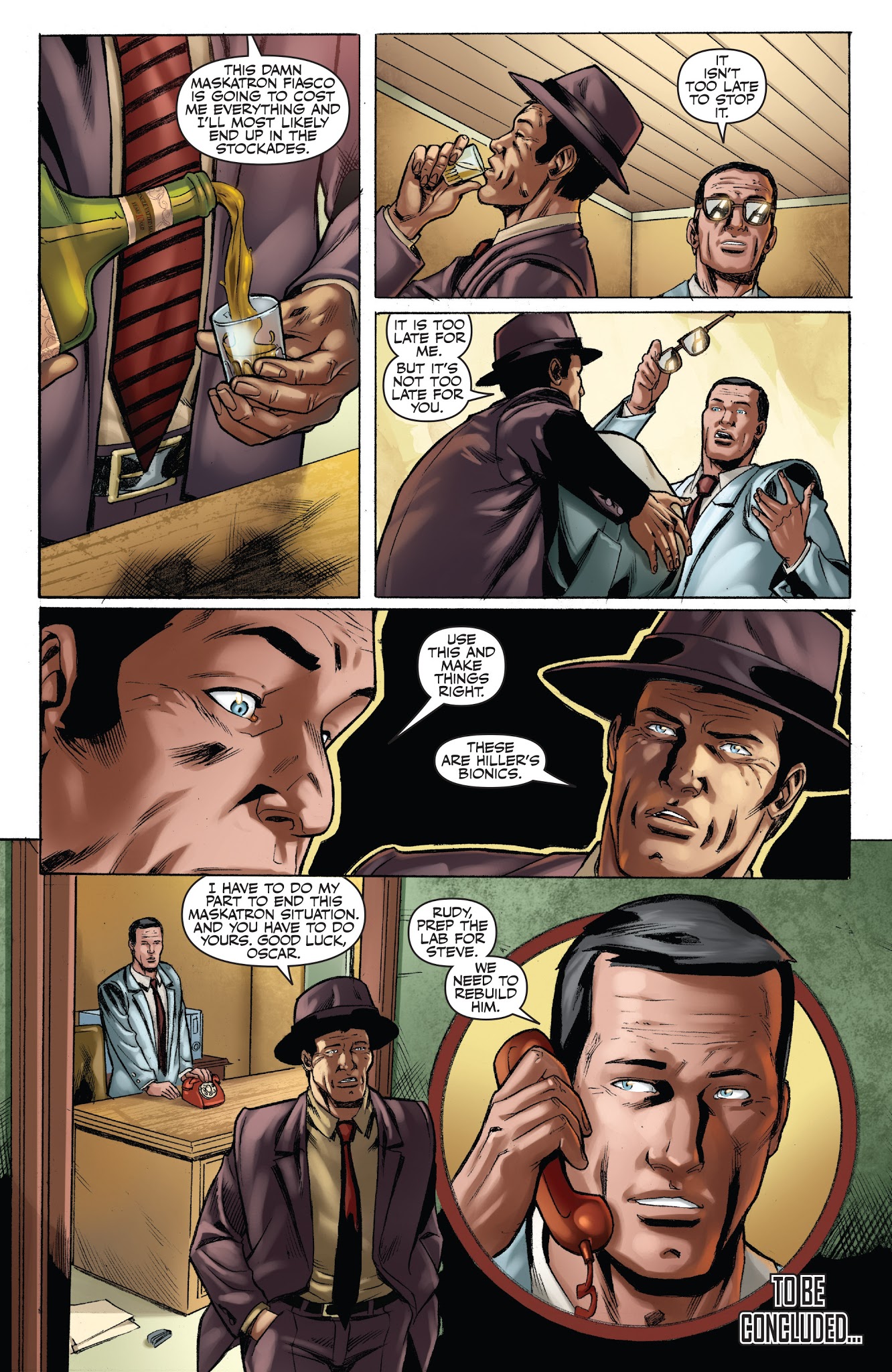 Read online The Six Million Dollar Man: Season Six comic -  Issue # _TPB - 122