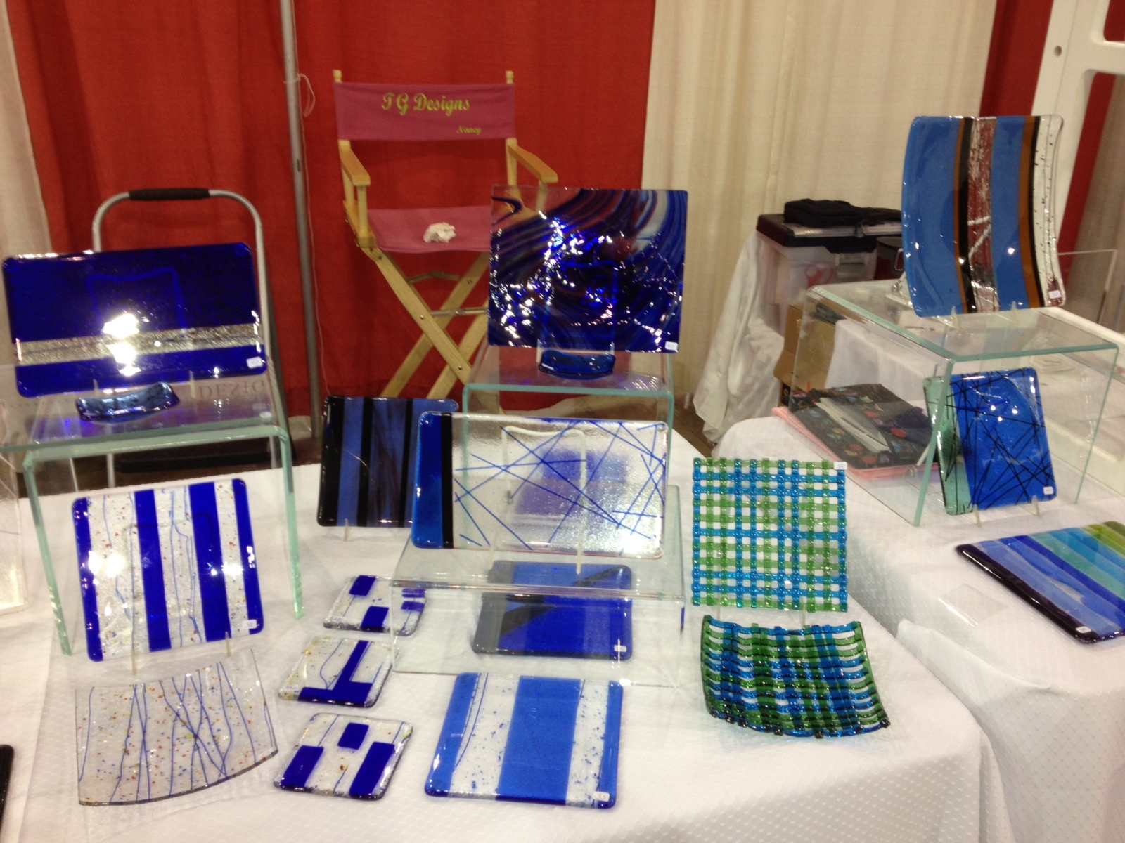 Virginia Knits Virginia Beach Christmas Market... Art In Glass by TG