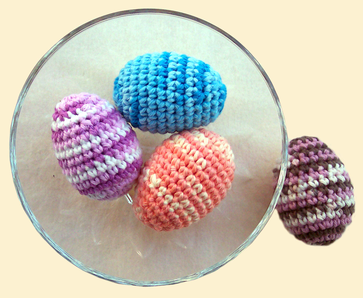 DelightsGems Crocheted Easter Eggs