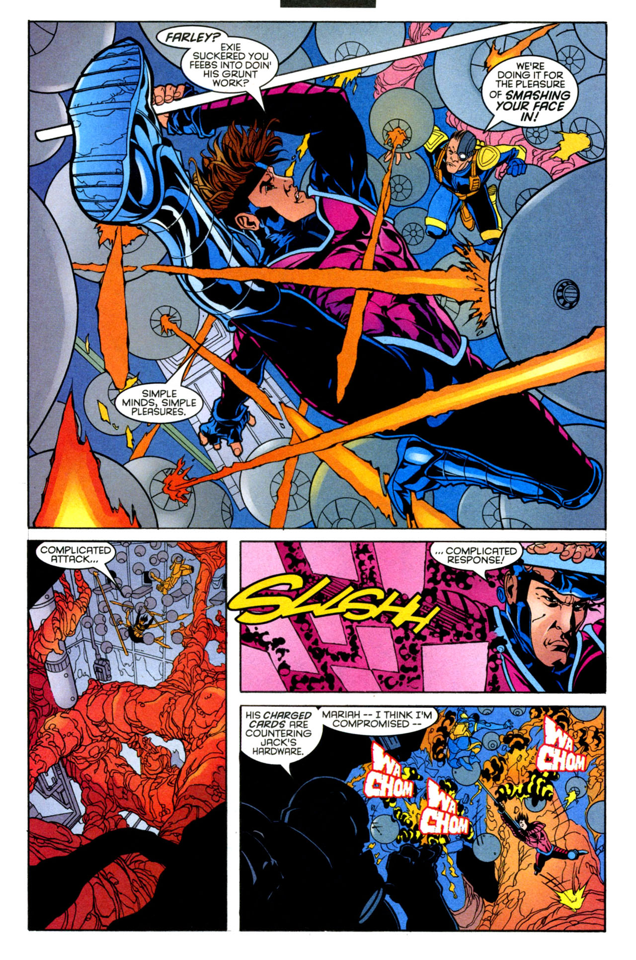 Read online Gambit (1999) comic -  Issue #5 - 12