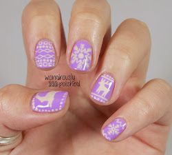 nail december challenge nails christmas pattern them wondrously polished