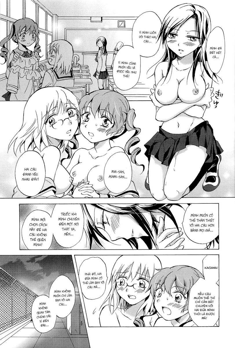 HentaiVN.net - Ảnh 16 - Tuyển tập Yuri Oneshot - Chap 99: Haitoku No Doukei