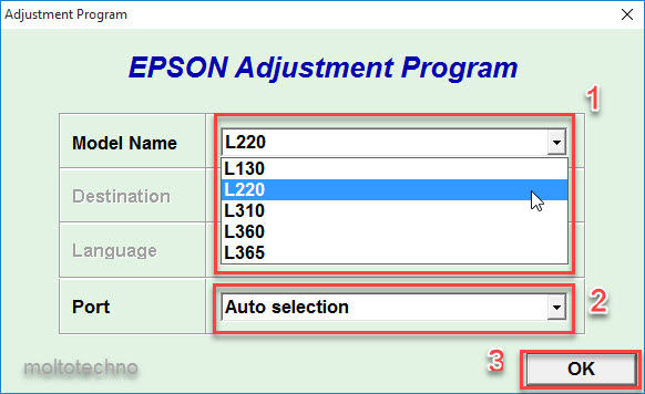 epson l130 l220 l310 l360 l365 resetter or adjustment program epson l130 l220 l310 l360 l365 resetter or adjustment program