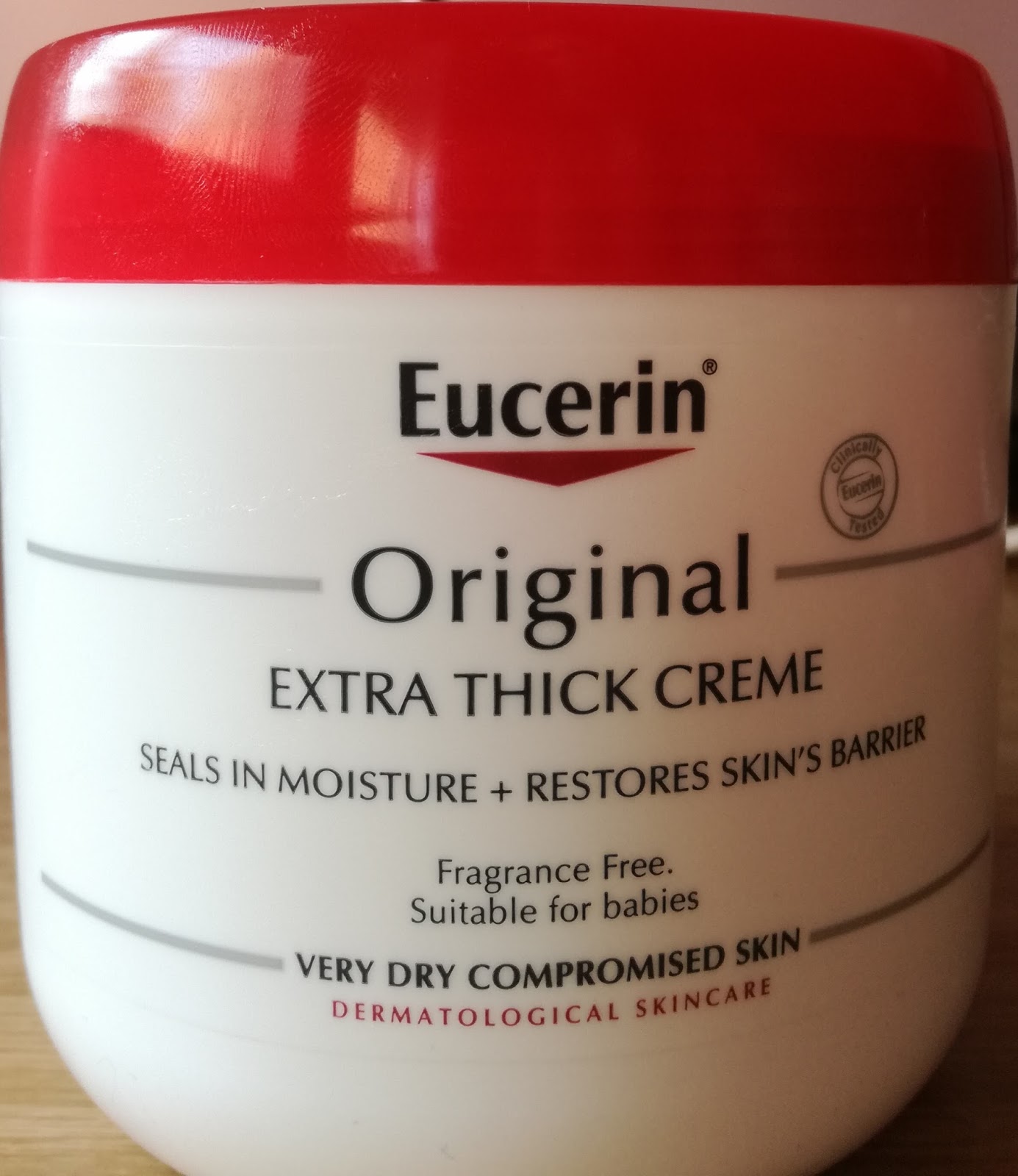 REVIEW Eucerin Original Extra Thick Creme
