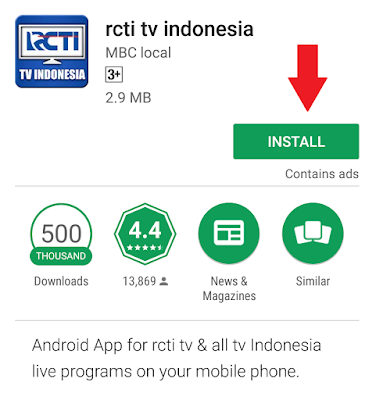 Cara Nonton Tv Online Streaming di Hp Android