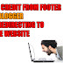 How to remove credit from footer in blogger without redirecting to theme developer website 