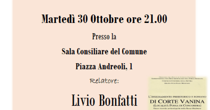 Italia Medievale L'Alto Medioevo a San Possidonio