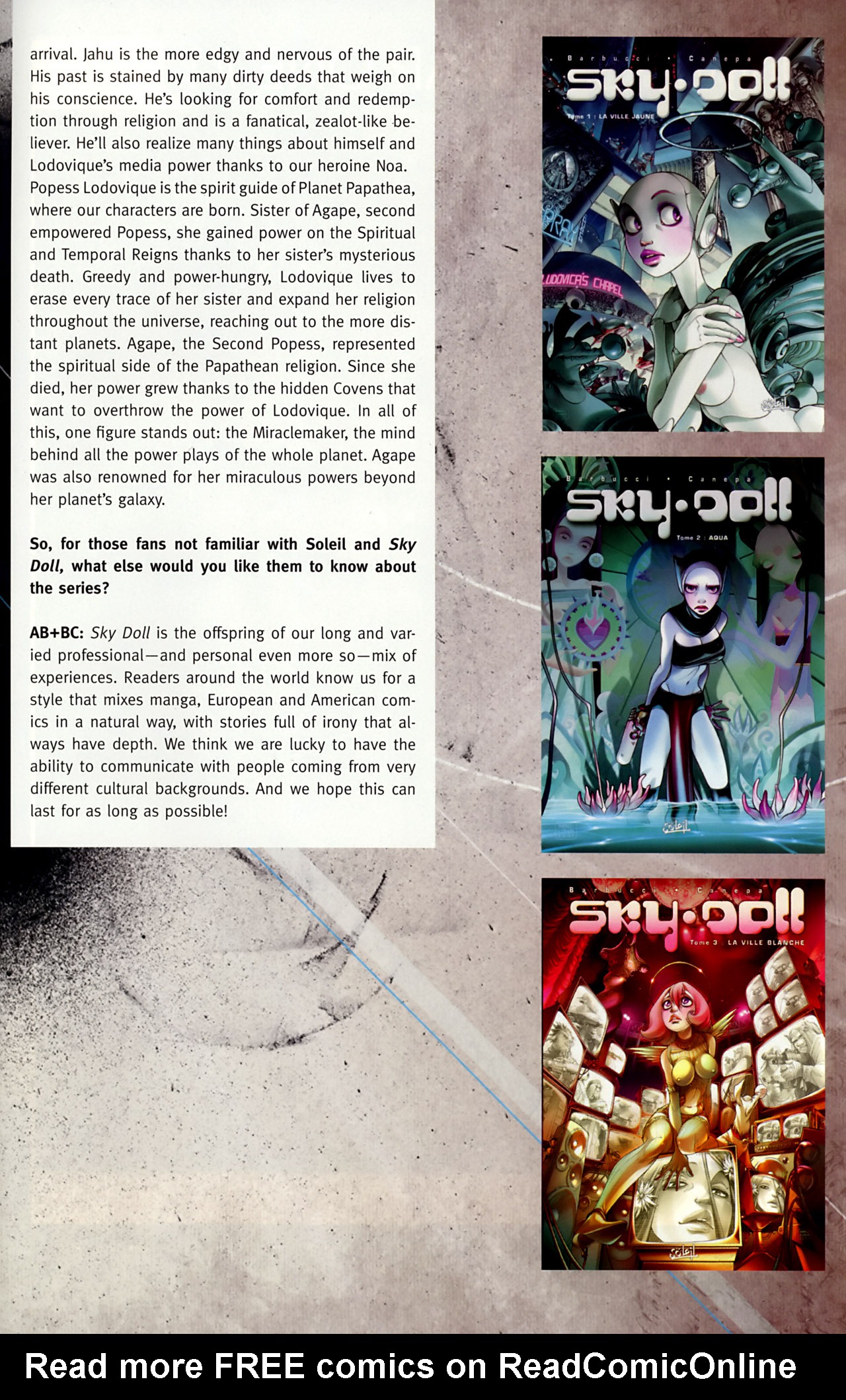 Read online Sky Doll comic -  Issue #1 - 53