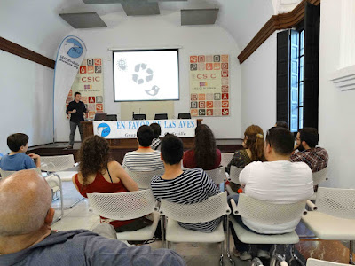 Conferencia: "Aves y mosquitos, transmisión de patógenos aviares por insectos  vectores". Por Josué Martínez de la Puente, 3 de Mayo 2016. Grupo Local SEO-Sevilla.