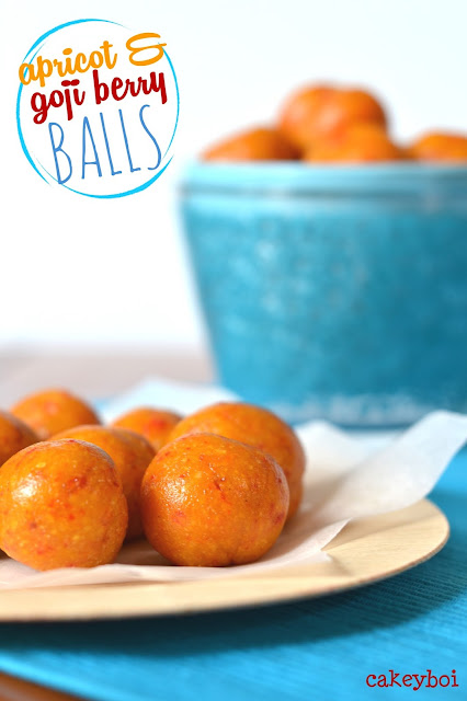 Apricot and Goji Berry Balls