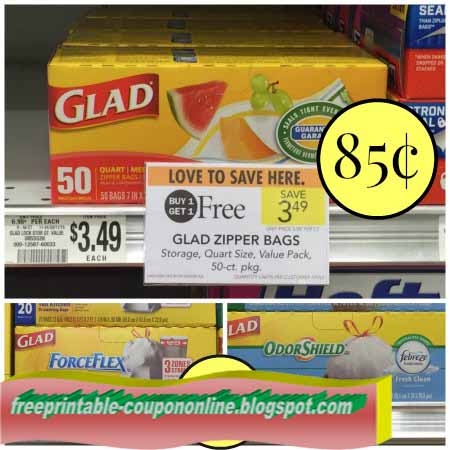 Glad coupons printable