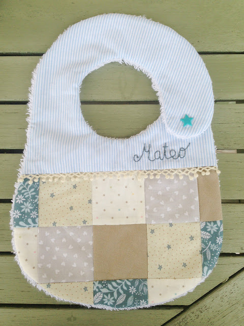 babero patchwork babero patchwork