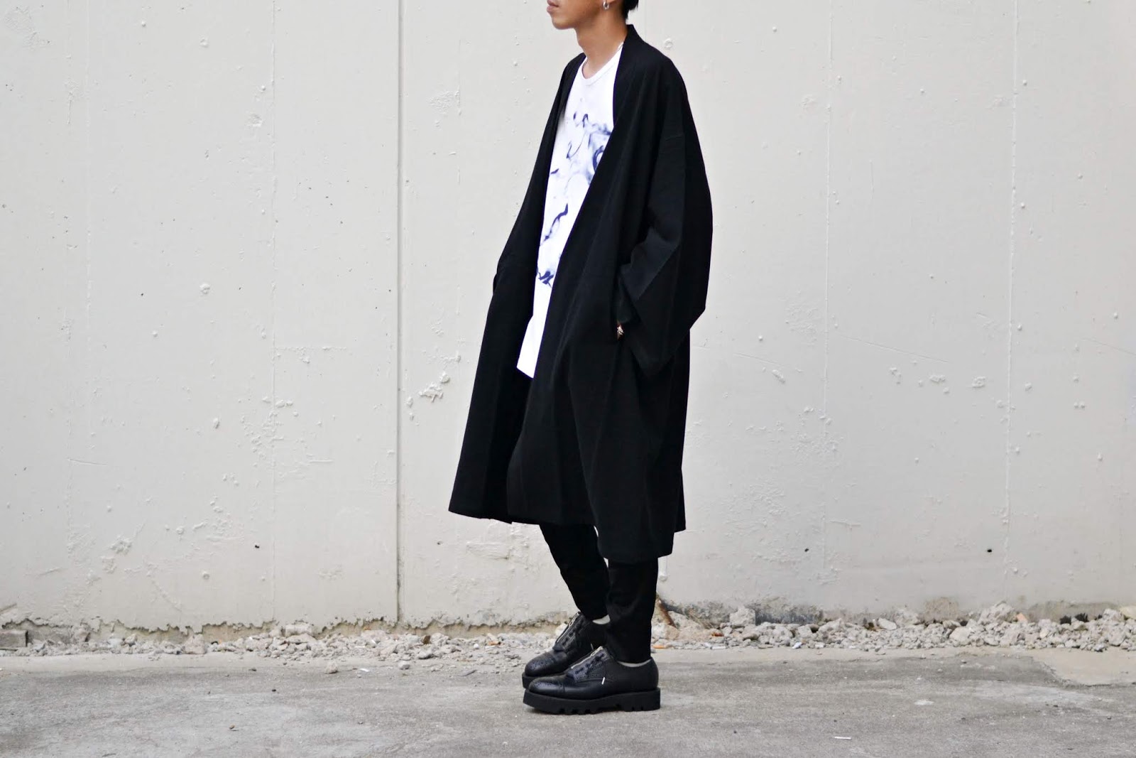 LAD MUSICIAN(ラッドミュージシャン) KIMONO CARDIGAN