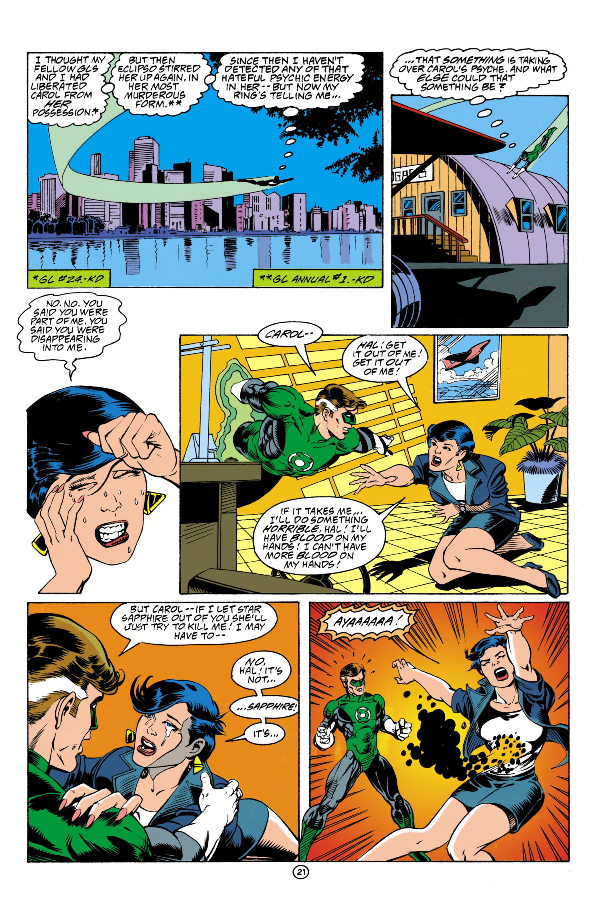 Read online Green Lantern (1990) comic -  Issue #40 - 22