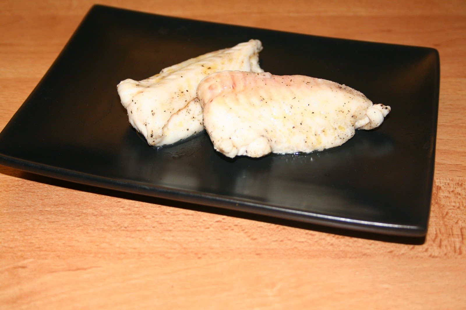 Seezungenfilets mit Weißweinsauce