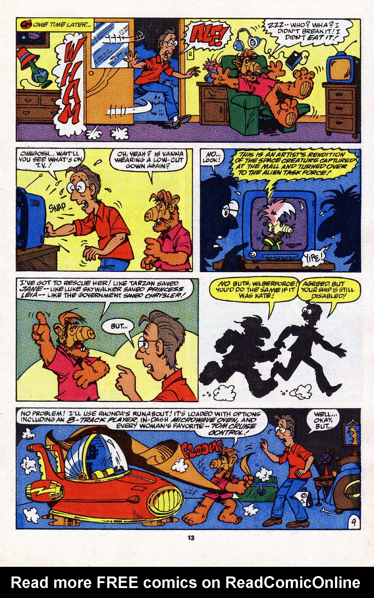 Read online ALF comic -  Issue #24 - 10