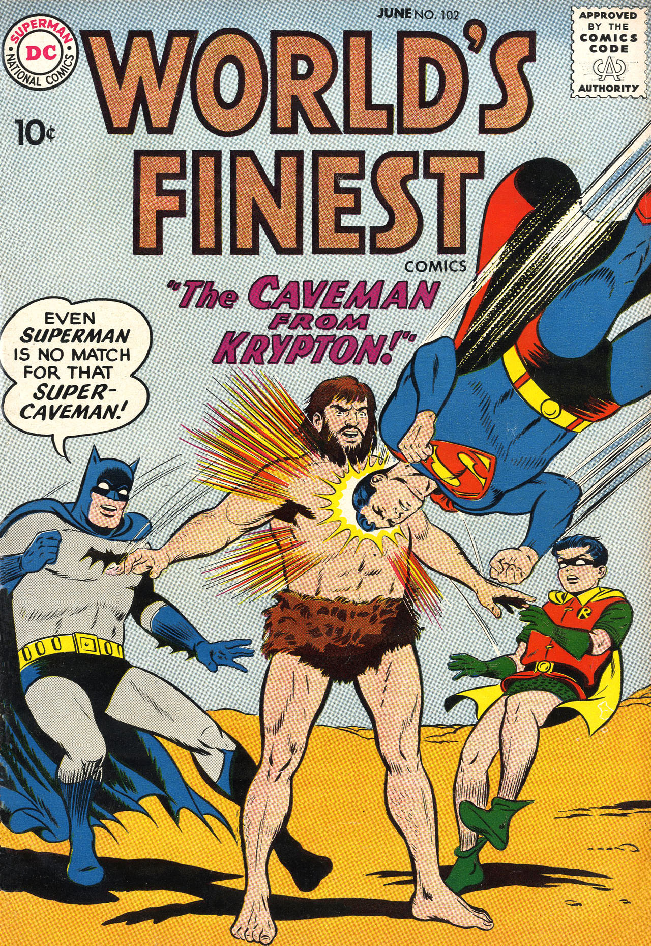 Read online World's Finest Comics comic -  Issue #102 - 1