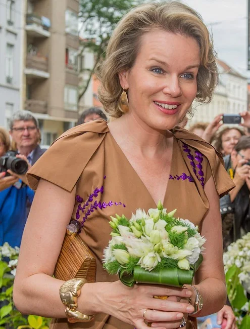 King Philippe and Queen Mathilde visits exhibition of  'The Birth of Capitalism - The Golden age of Flanders' in Ghent.